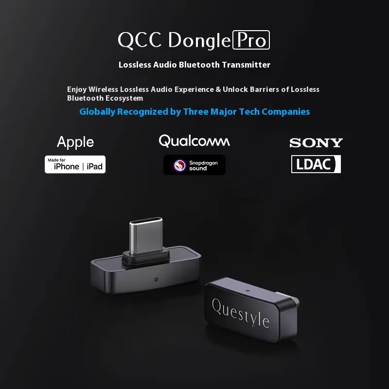 Questyle QCC Dongle Pro LDAC ロスレス対応 Snapdragon Bluetooth 5.4