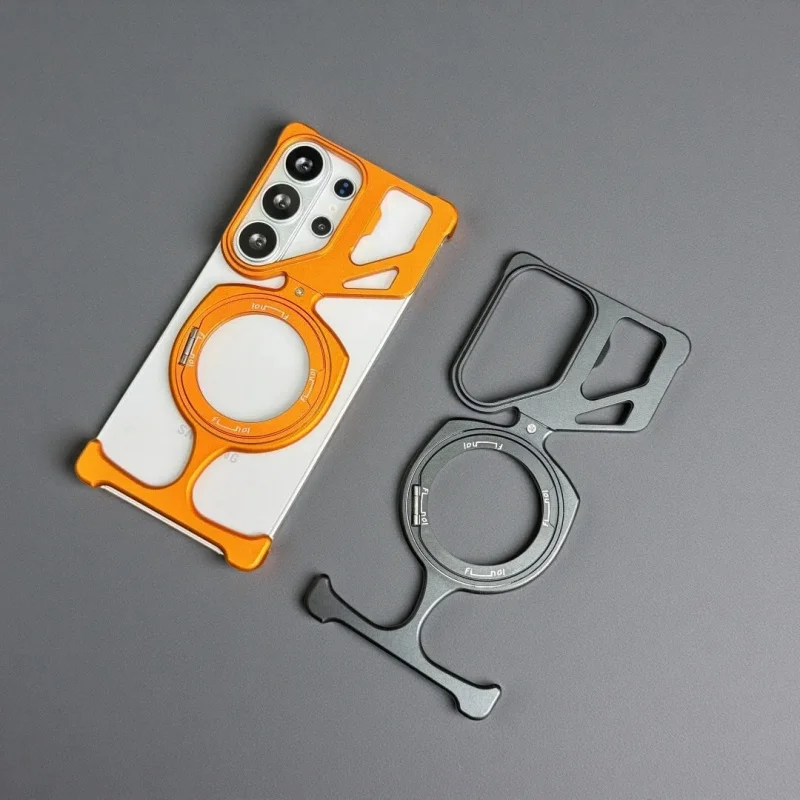 Magnetic Metal Bumper Case For Samsung S26 S25 Ultra Magsafe