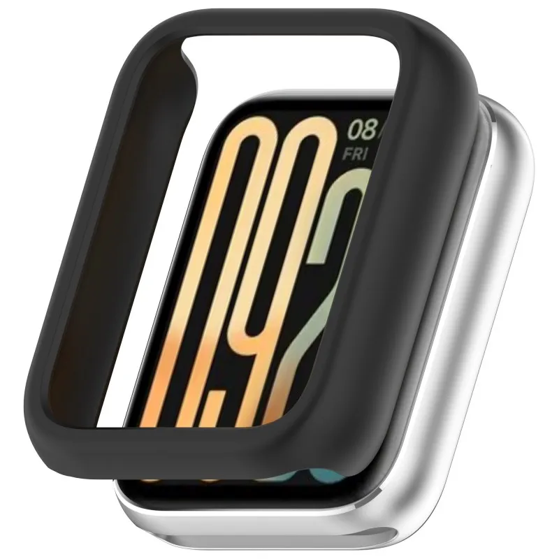 PC Hollow Case For Xiaomi Mi band 9 Pro Smart Watch Strap Bumper Cover Screen Protector For Xiaomi Mi band9 Pro
