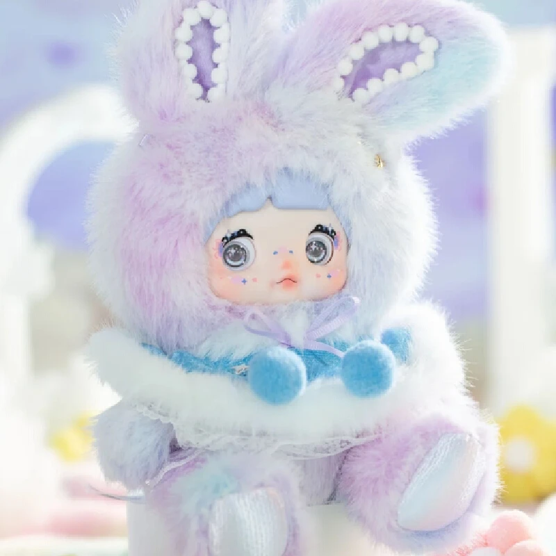 Nommi V10 Weather Forecast Series Blind Box Cyberpunk Princess Style Vinyl Doll with Raincoat Trendy Mystery Gift Toy