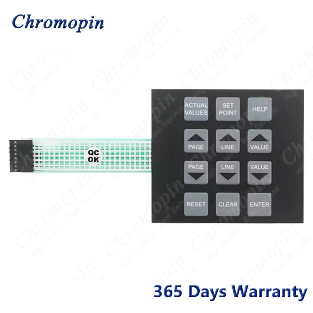 Membrane Keypad Keyboard Switch for GE 369-HI-R-M with Protcetcive Film Front Overlay