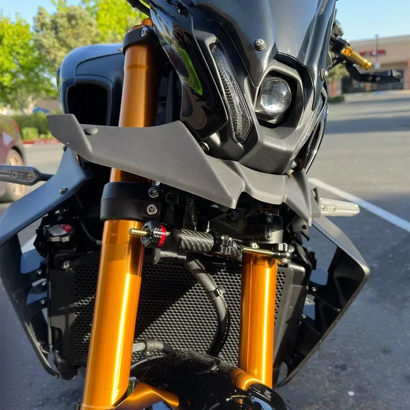 Motorcycle Steering Damper Mount Bracket Stabilizer Support For YAMAHA MT 09 MT09 SP 2021 - 2024 Speed Wobble Safety Accessories - view 4