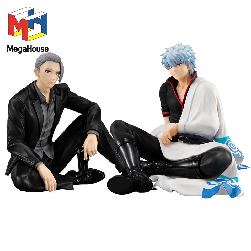 

GINTAMA Original Mega House G.E.M.Taro Sakamoto Sakata Gintoki Genuine Anime Figure Collectible Model Doll Ornament Toy Gifts