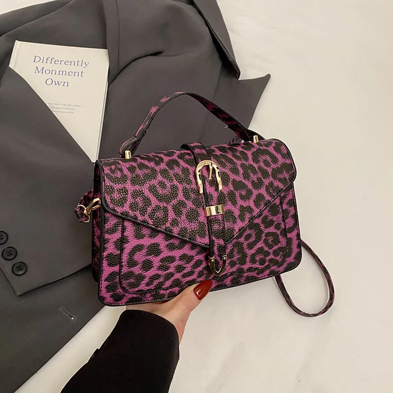

Fashionable Crossbody Bag for Women Leopard Print Tote Bags for Women Trendy Versatile Purse and Handbags Designer Bag Сумка Sac