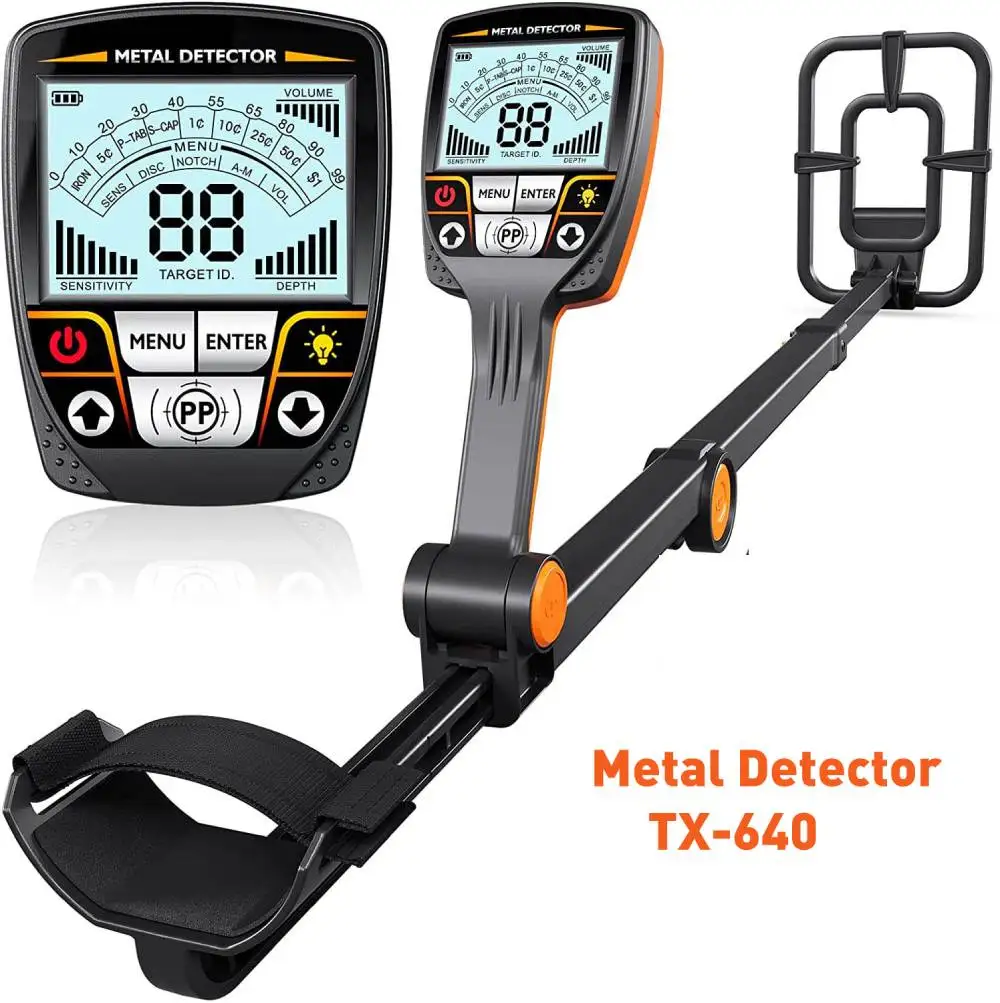 Metal Detector Find Metal Gold Detector Long Depth Ground Discoverer Treasure Hunting PINPOINT SENS DISC Detection Locate Target