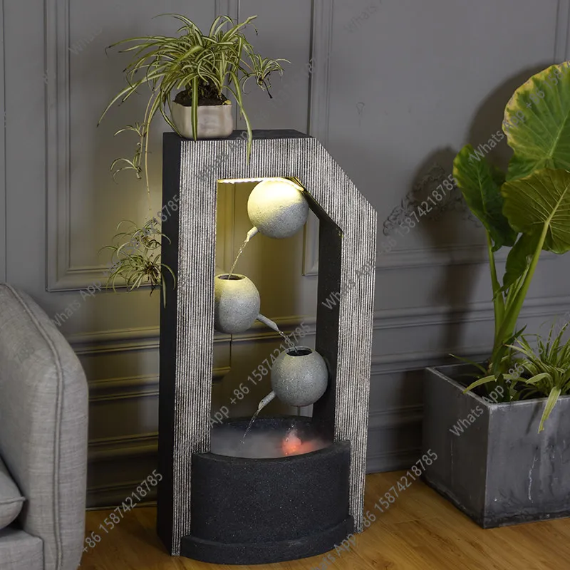 

Flowing creative living room TV cabinet ornament home decoration decoration housewarming new home craft gifts