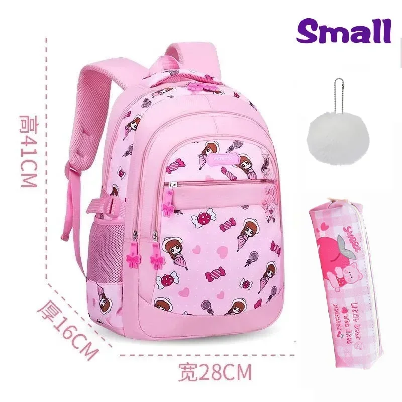 School Shoulder Bag Designer Ventilation Light Wear-resisting High-capacity Backpack Spinal Protection Fashion Trends Cute Child