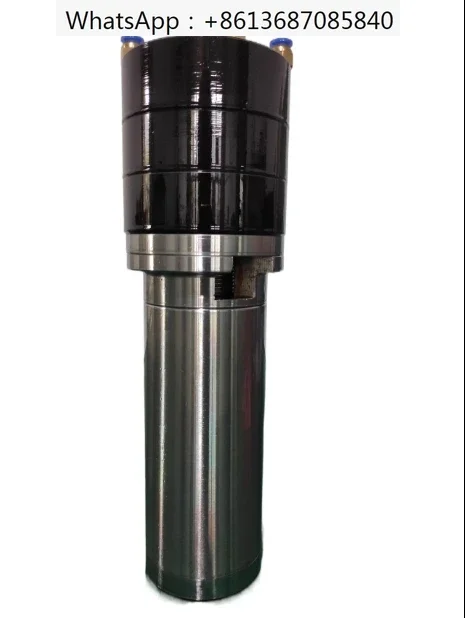 

BT30 cylinder automatic tool change without power spindle assembly with center blowing synchronous wheel spindle