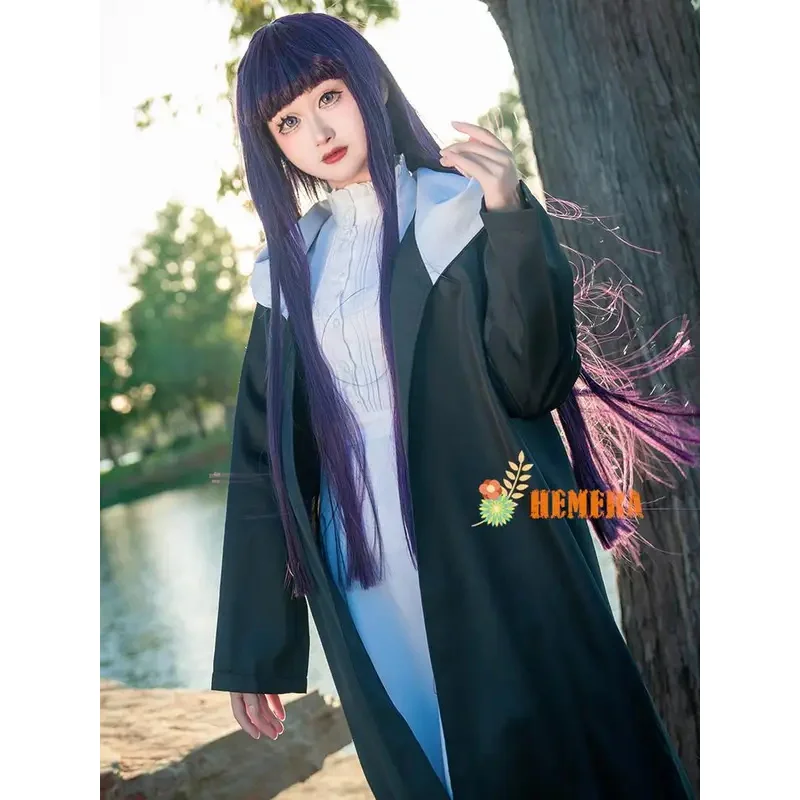 Remote Cosplay Freeze Costume Wig Anime Freeze Beyond Journey's End Dress Jacket Uniform Headwear Halloween Party Women Cosplay