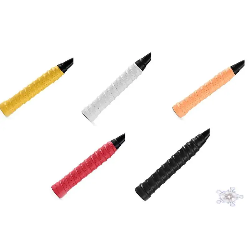 Thickened Badminton Sweat-Absorbent Belt, Perforated Non-Slip Breathable Keel Hand Grip
