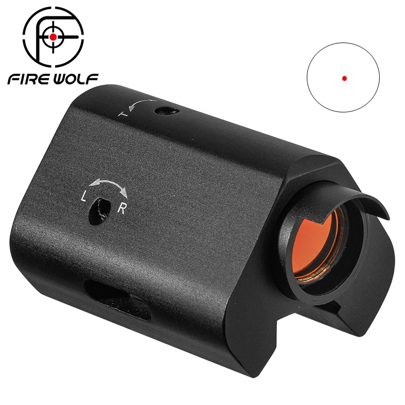 

FIRE WOLF G36 Red Dot Sight Scope Holographic 20mm Rail Mount for Tactical Hunting Optics