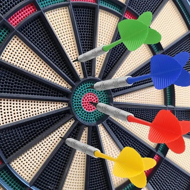 

Professional Iron Barrels Plastic Flight Darts Set with Iron Nickel Plated Shaft