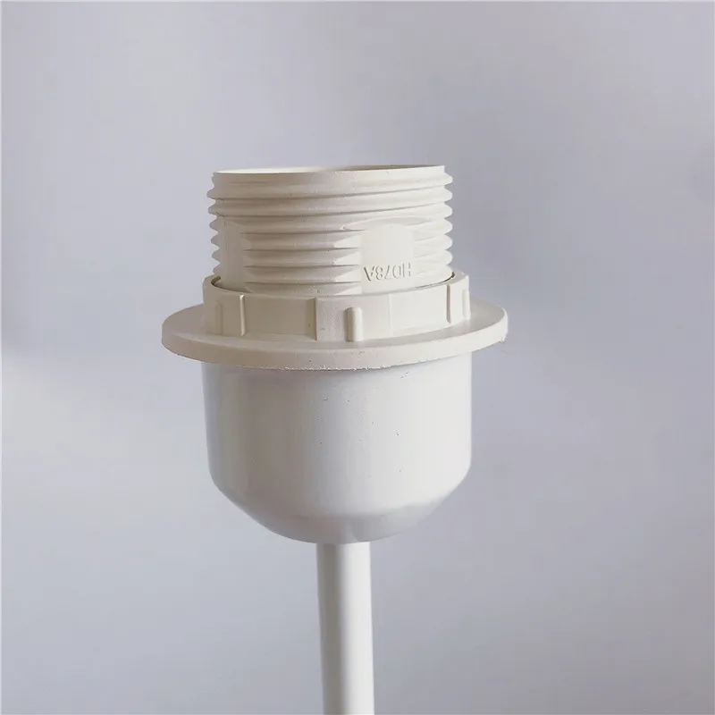 110V-220V Modern Metal Table Lamp Base US Plug Dimmer switch Bedside Lamp Decor Wooden E27 Socket Desk Lamp Base Holder