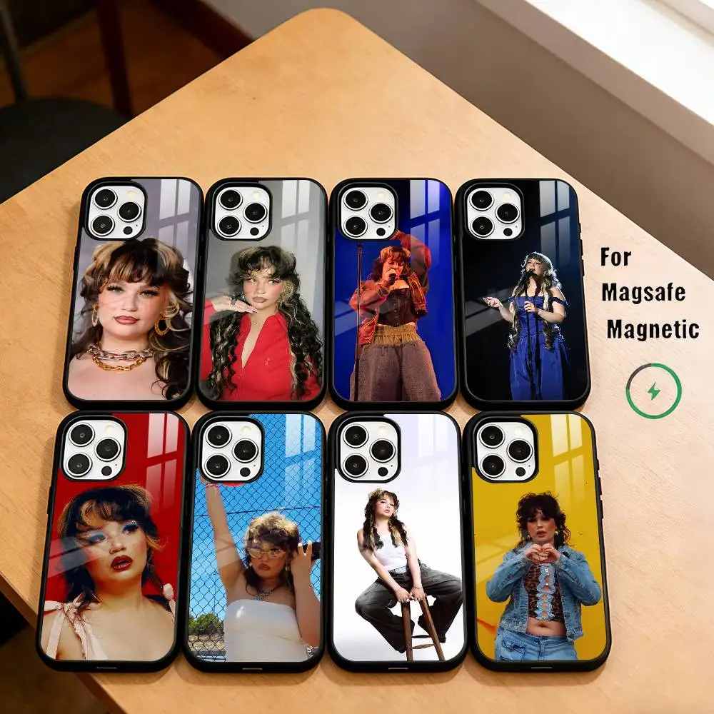 

S-Soul singer L-Lola Young Phone Case For iPhone17,16,15,14,13,12,11 Plus,Pro Magnetic with Magsafe Wireless Charging