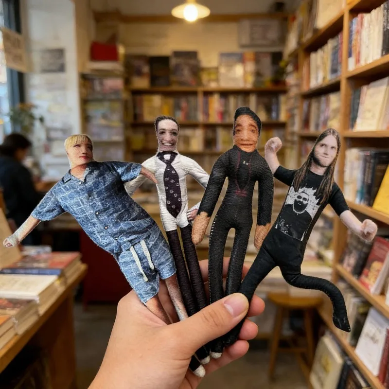 3D Photo Custom Plush Doll, Bendable Long Legs Body Pillow Toy, Funny Room Decor Figurine, Unique Souvenir for Idols Fans Gift