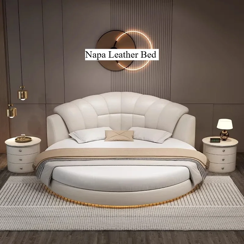 200x200cm Luxury Bed Headboard Hotel French Upholstery Twin Bed Frames Full Size Camarotes Para Dormitorio Home Accessories