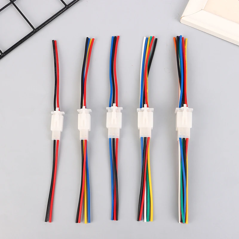New#2.8MM 2P 3P 4P 6P 9P Automotive Quick Connection Electrical Wire Male Female Cable Terminal Plug Kits For Motorcycle