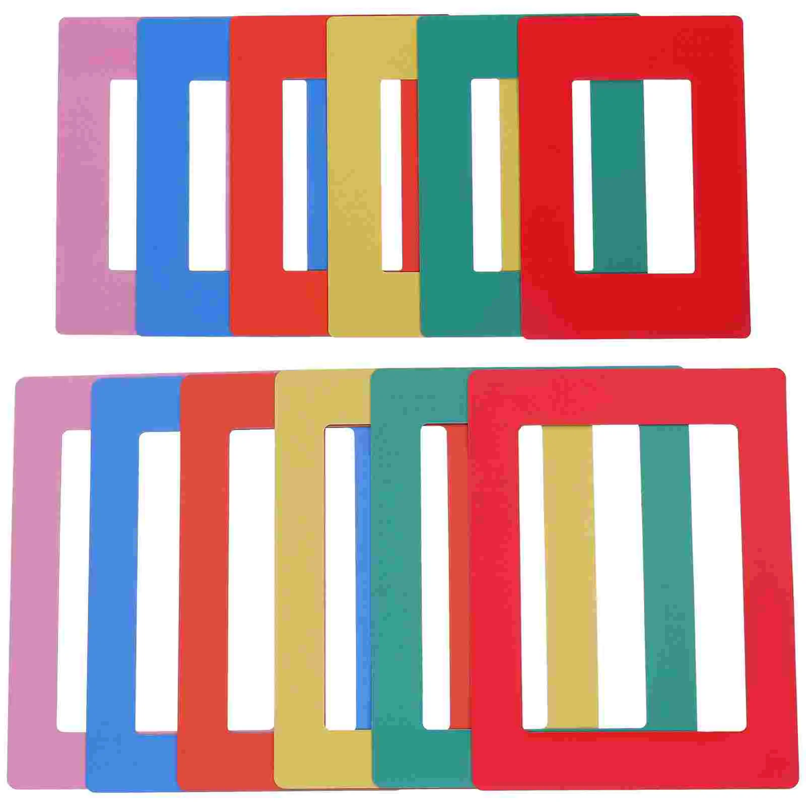 

12 Pcs Magnetic Photo Frame Picture Frames for Refrigerator Magnets Sleeves Small Mini Fridge