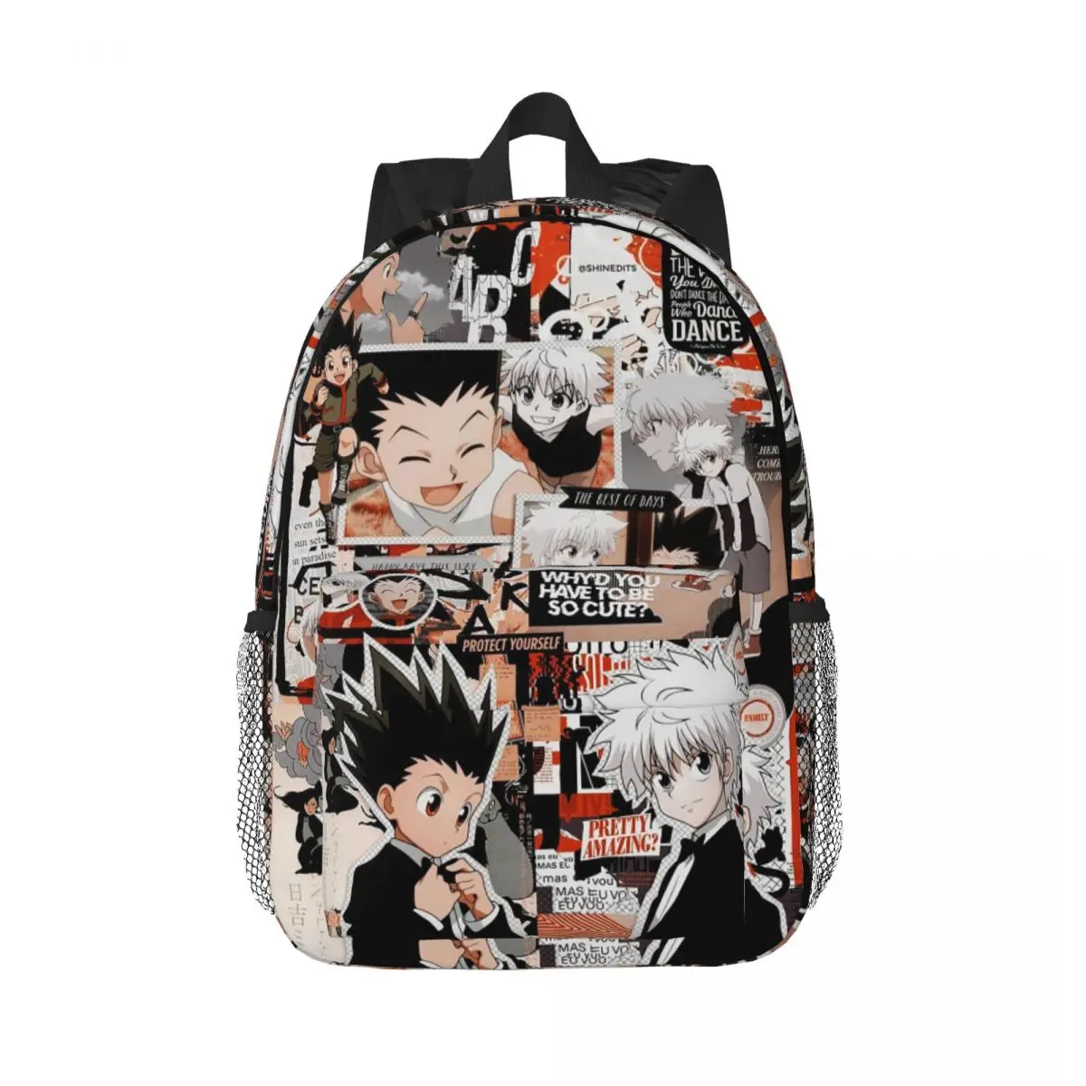Anime HXH Hunter X Hunter Backpack Daypack Large Capacity Boys Girls BookBag Shoulder Bags for Men Women Children School Bag