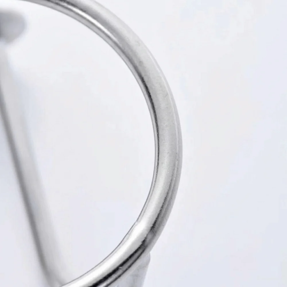 Stainless Steel Boat Ring Cup Holder Mirror Polished Closed Design Marine Drink Rack Wall Mounted Anti-rust RV Beverage Holder
