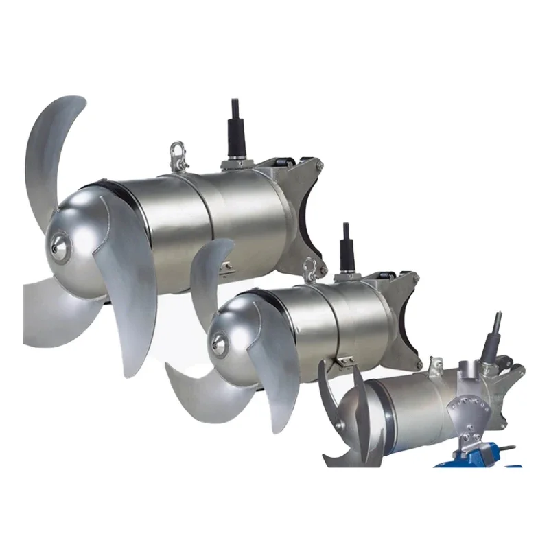 2024 New Product QJB-W 1.5KW-Diving Thrusters Submersible Reflux Mixer Submersible Water Pump for Water Treatment System