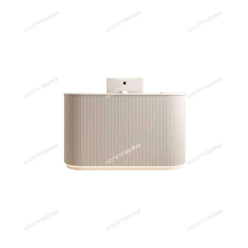 

Modern minimalist curved paint bar table