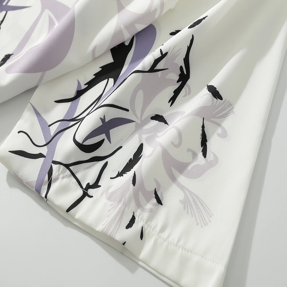 Cárdigan de verano para hombre y mujer, bata japonesa ukiyo-kai, estampado de pájaros voladores, estilo chino, protector solar, abrigo Retro, Liquidación, venta al por mayor