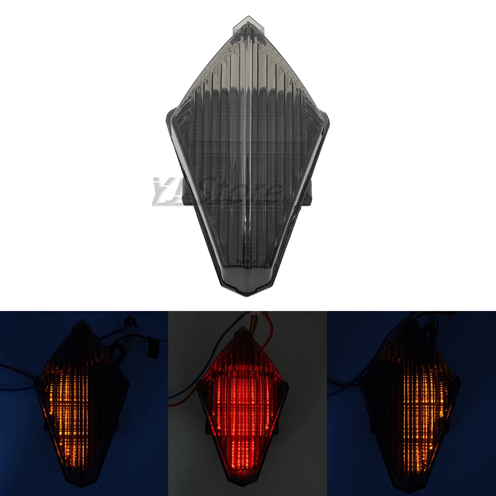 Fit For Yamaha YZF R1 2007 2008 Motorcycle Accessories Rear Tail Light Brake Turn Signals Integrated LED Light