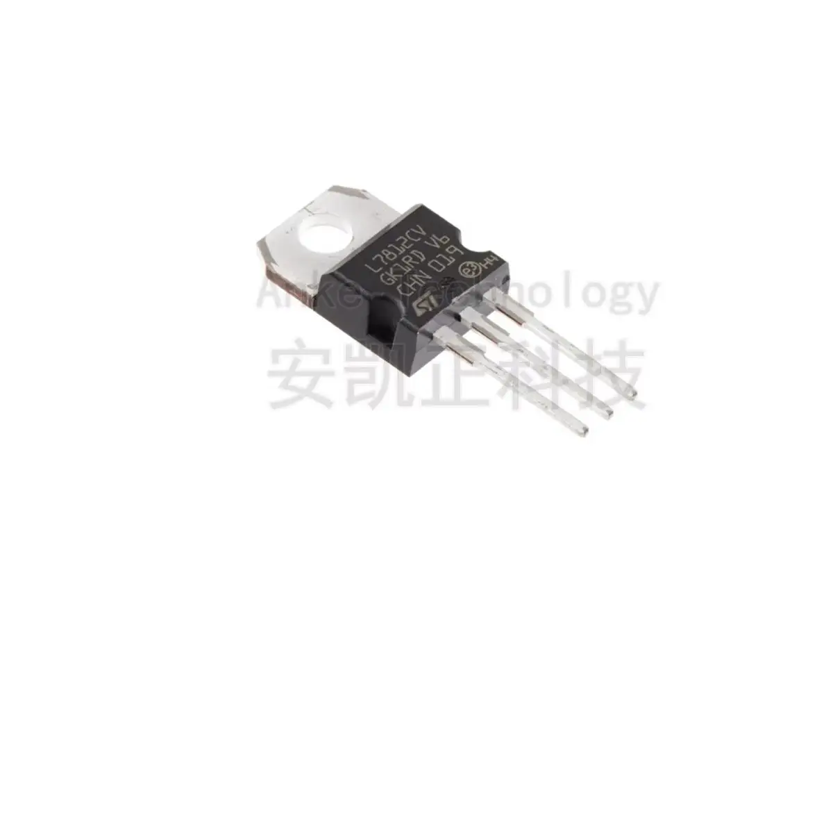 Genuine Original, In-line L7812CV-DG TO-220, 1.5A Three-Terminal Voltage Regulator IC, +12V 10PCS