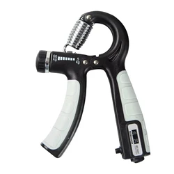 New Hand Grip Strengthener, Counting hand Grips Workout, Adjustable Resistance Strength Hand Grip 11-132 lbs, Hand Grip Strength