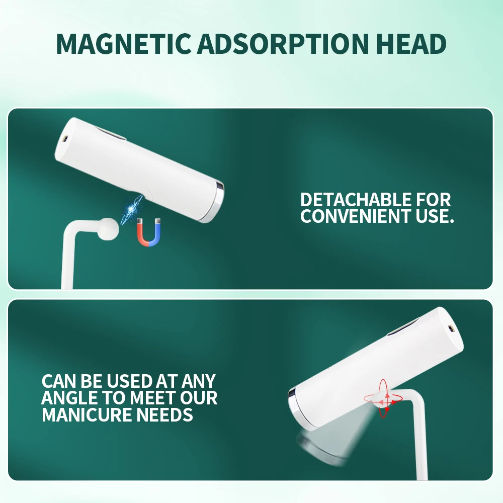 ミニハンドヘルドUV LEDネイルランプ、ポータブル充電式ネイルドライヤー、ジェルポリッシュ硬化用、lネイル、マニキュアサロンツール