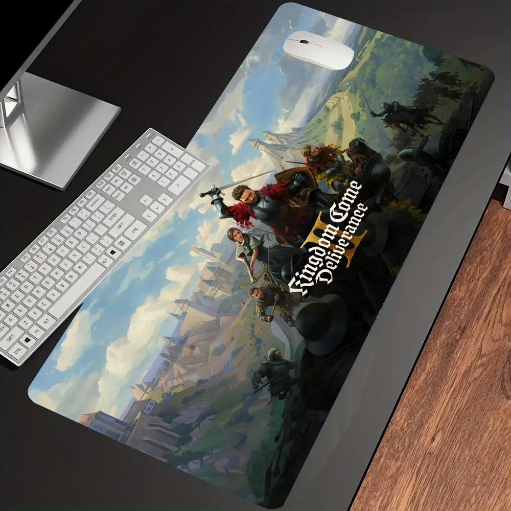 K-Kingdom Come Deliverance II Mouse Pad XXL Computer Accessories Large Keyboard Laptop Table Pad The New Product Gamer Gaming