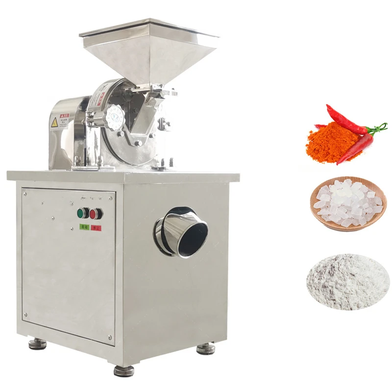 Industry Chilli Grinder Pulverizer / Spice Grinding Machines