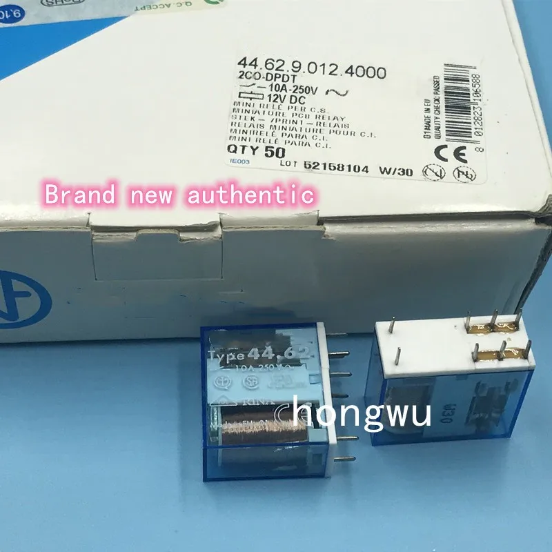 

100% Original New 1PCS/ 44.62.9.012.4000 DC12V relay 10A 8pins