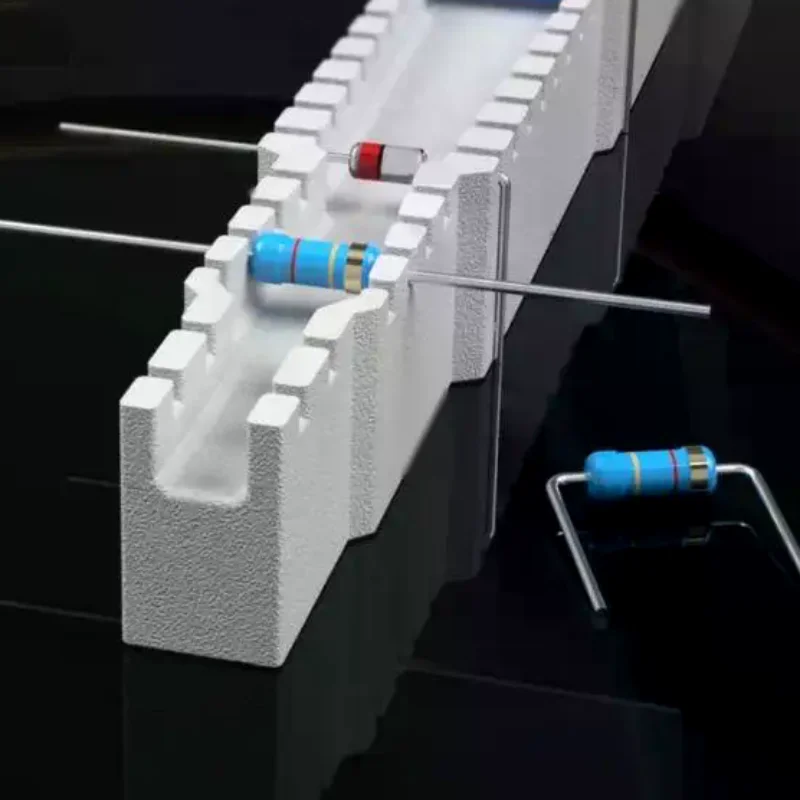1 unidade de ferramentas de dobra de vários capacitores, diodos e componentes eletrônicos, diodo/resistor, dispositivo de dobra