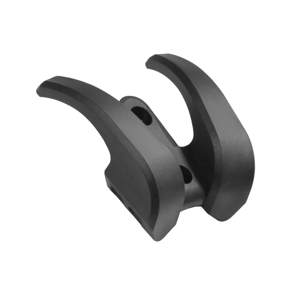 الجبهة مزدوجة هوك خوذة حقيبة كليب المشبك المزدوج مخلب هوكر ل SEGWAY ZT3 برو E-سكوتر أكياس قبضة تخزين حامل الرف الملحقات #2