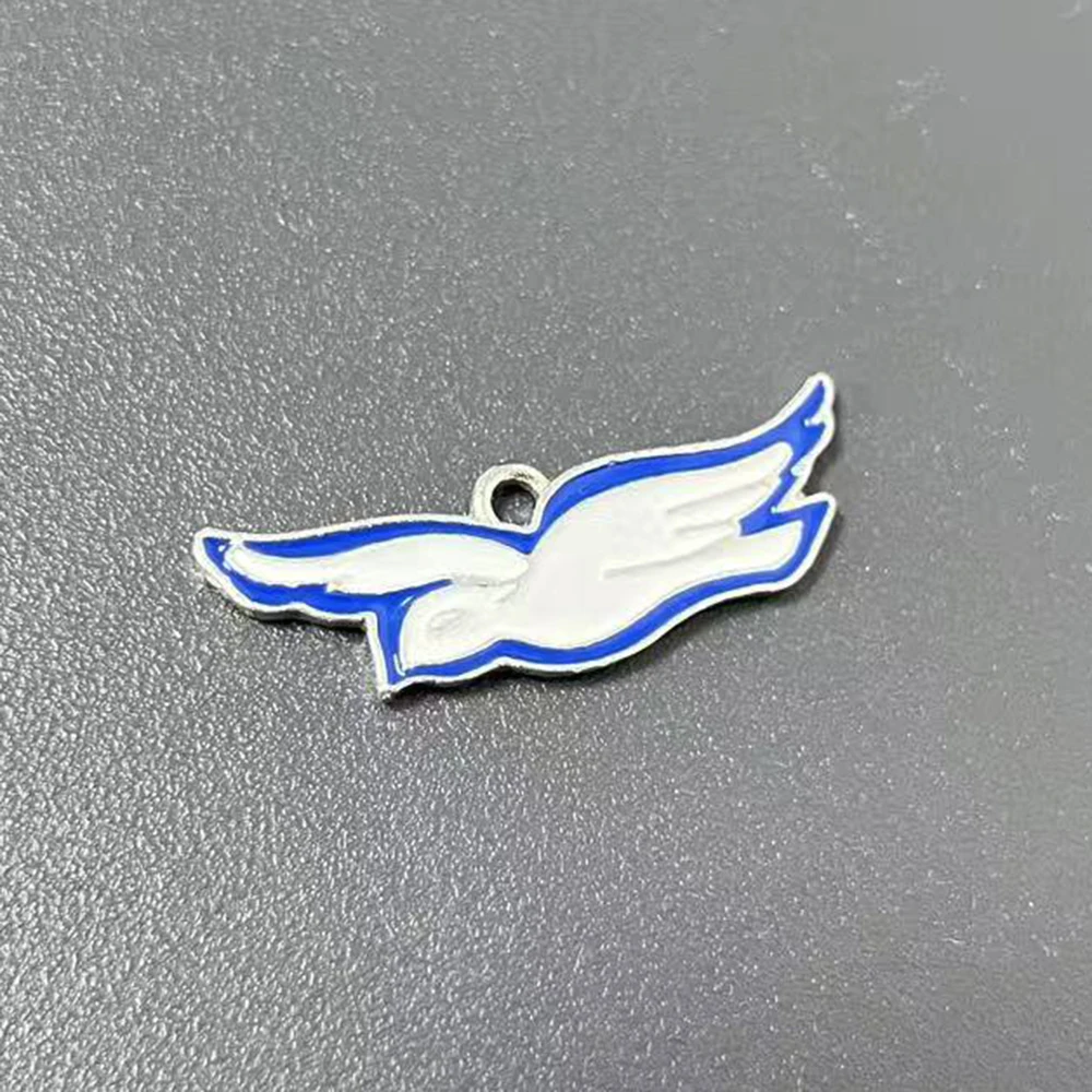 Zeta Phi Beta Blue and White Dove Pendant Charm Gift for Sorority Members Party