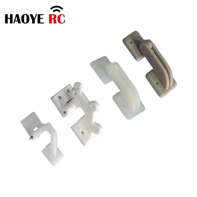 Haoye 10Pcs/Lot Adjustable Hatch Hinges For Aileron RC Model Airplane Accessories Replacement Parts For Fix Wing