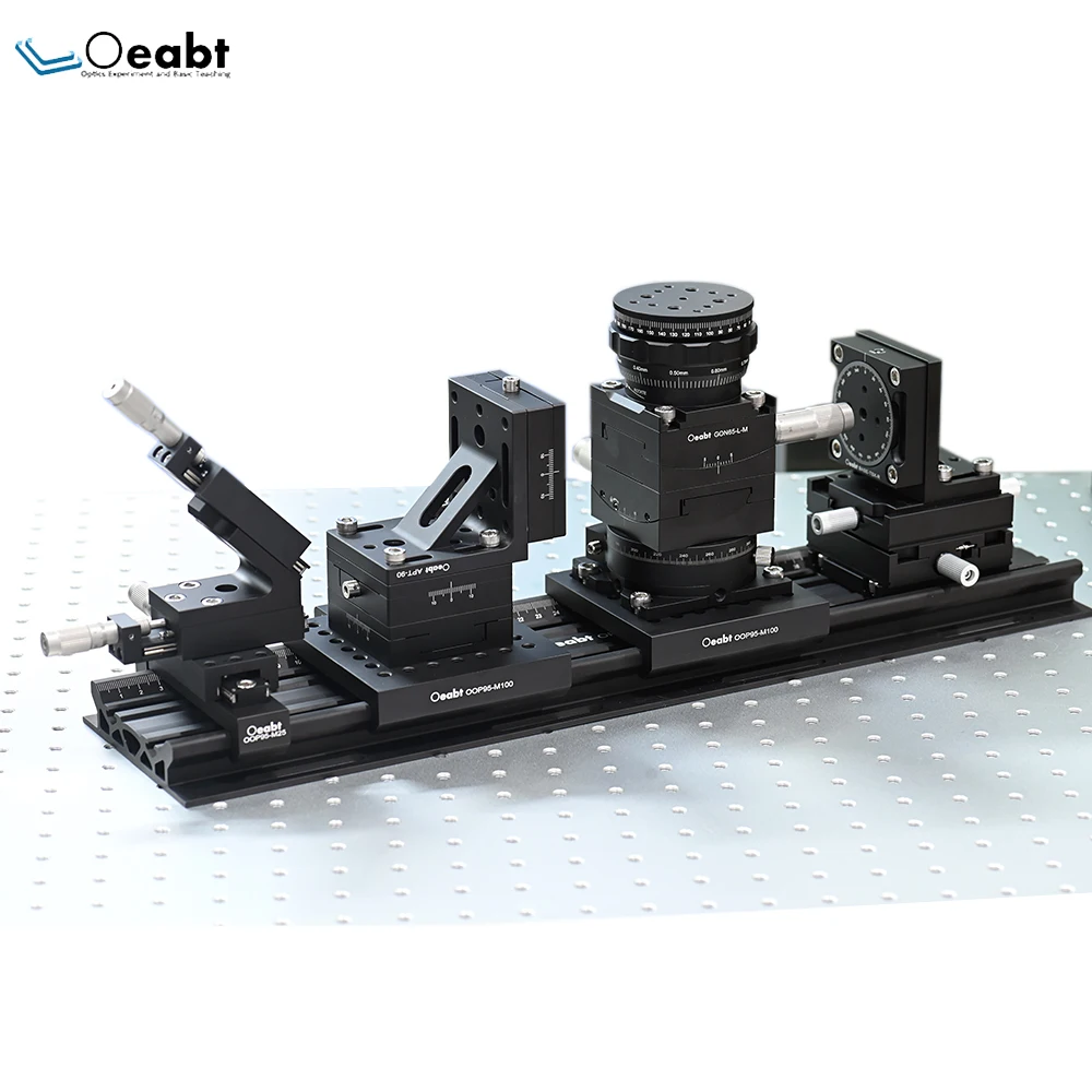 95mm Heavy-Duty Single-Sided Optical Guide Rail Slider Optical Machine Base Optical Experiment Teaching Demonstration Instrument