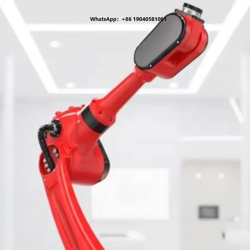 6-Axis Industrial Robot Arm PLC Core 220V Spray Painting Handling Automatic Loading/Unloading Manipulator