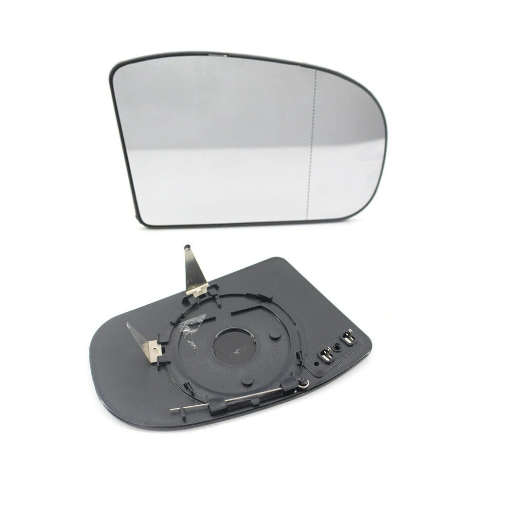 2PCS Side Rearview Heated Mirror Glass Wide Angle 2038100121 2038101021 for M-ercedes Benz W203 W211 2003-2006