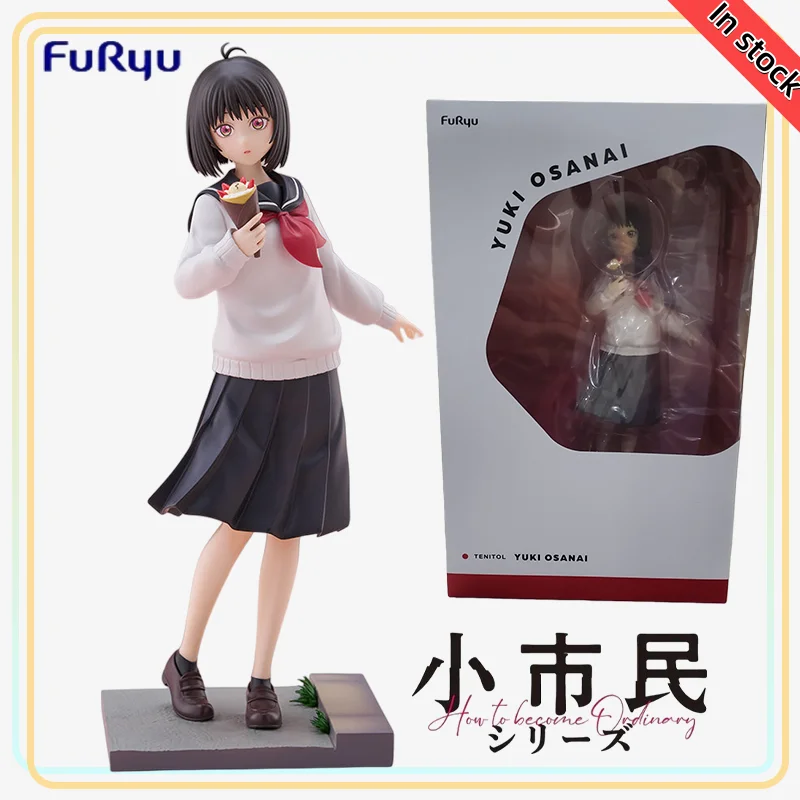 

【IN STOCK】100%Authentic FuRyu Original Shoushimin Series Osanai Yuki Tenitol H=19cm Anime Character Model Decoration Gifts Toys
