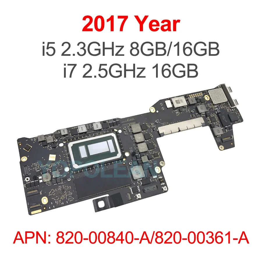Original A1708 Motherboard 2016 2017 For Macbook Pro 13