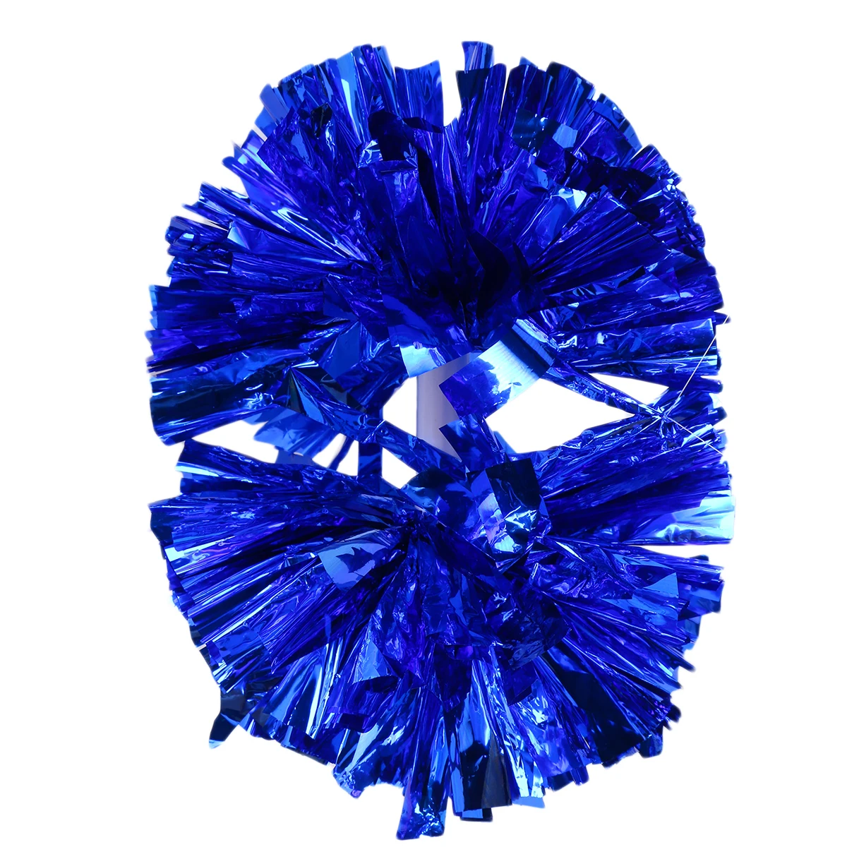

Multi Use Cheerleading Pompoms Plastic Shining Pom Poms Dance Sports Party Colored Balls Mini Pompom Special Events Team Sport