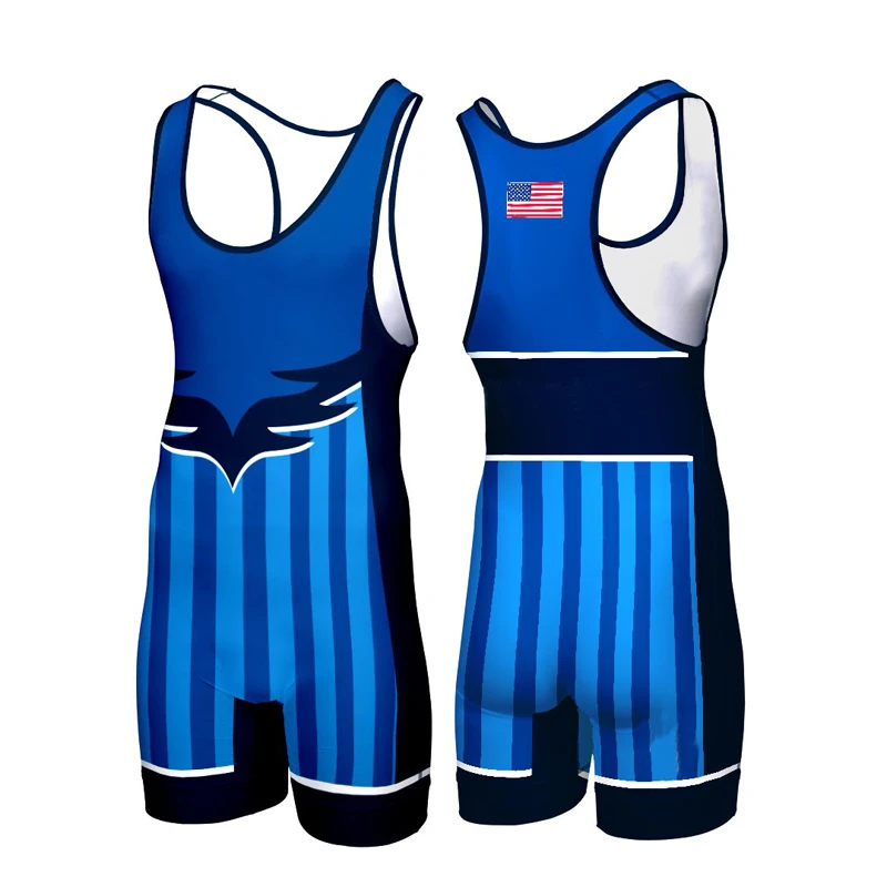 UAS Team Wrestling Singlets Running Wear Suit Triathlon One Piece Bodysuit Iron WWE Swimwear Gym Sport Fitness Skinsuit