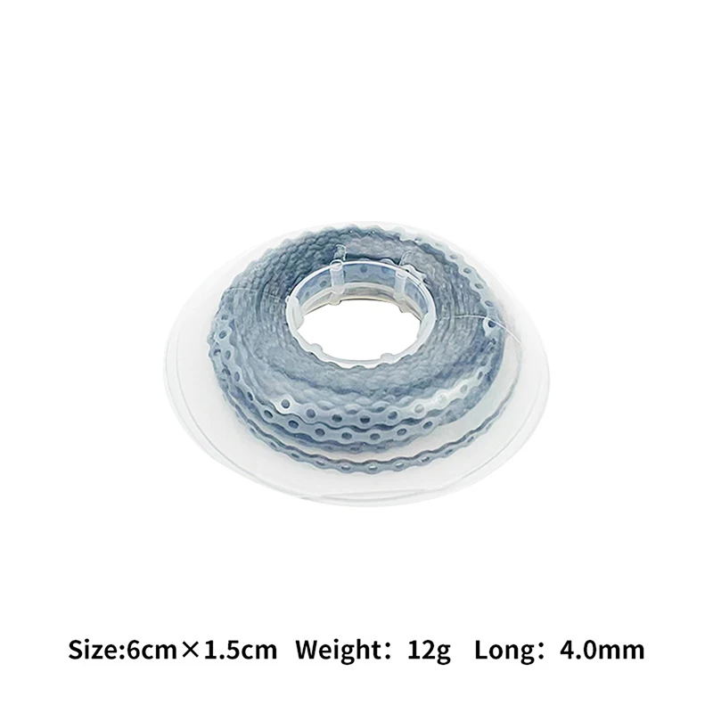 15 قدم تقويم الأسنان سلسلة الطاقة المرنة الأربطة المطاطية الأسنان الترا Powerchains طويلة قصيرة مستمرة مغلقة مادة طبيب الأسنان