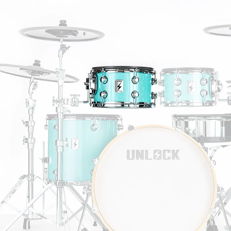 

Hooqu unlocks 12-inch green Tom drums with high quality with its unique and diverse tones