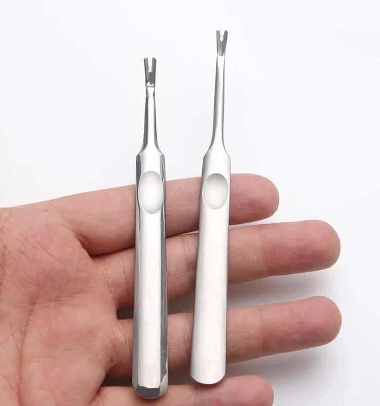 metal Cuticle Pusher Dead Skin Remover Nail Care Tool for Manicure image 6