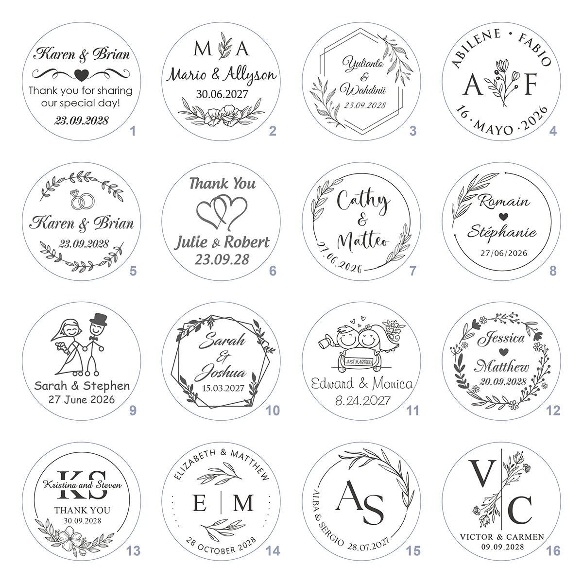 Wedding Souvenirs for Guests Personalized Wedding Favors Black Metal Bottle Openers Laser Engraving