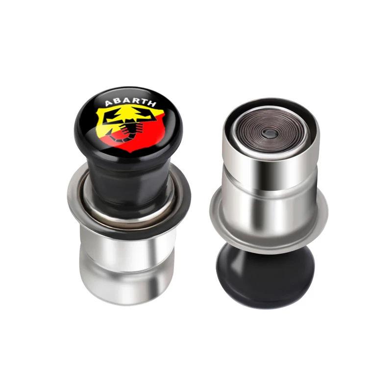 Car Cigarette Lighter Plug Adapter Portable Power Outlet Emblem For Abbas Freemont Strada 500x Grande Punto Ducato Stilo Palio